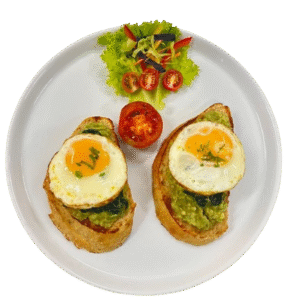 Healty Garden Breakfast