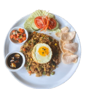 Nasi Goreng  Vegetable or   Fish or chicken